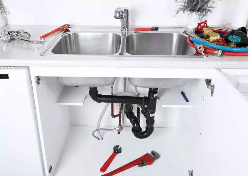 kitchen sink plumbing