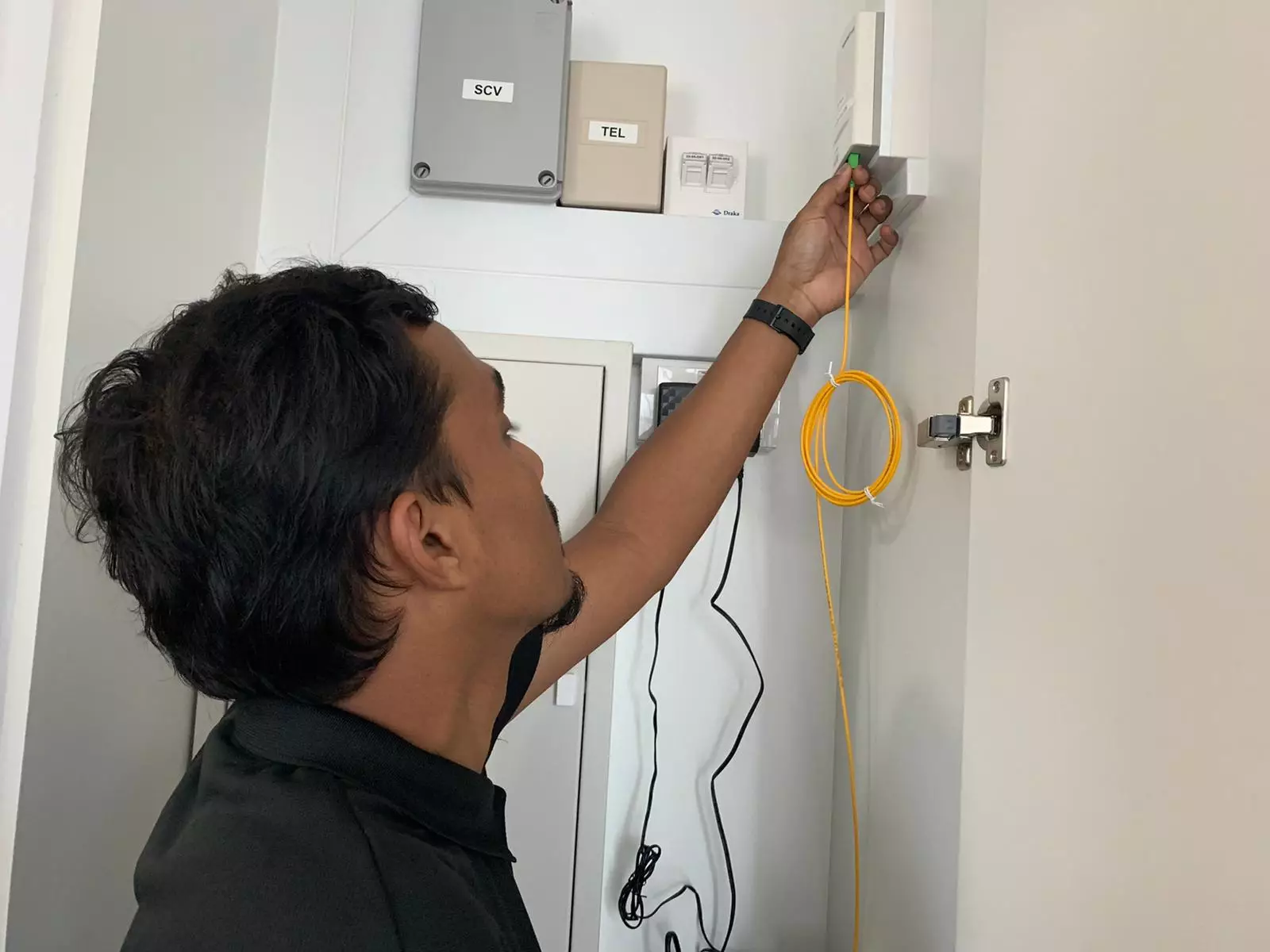 installing internet connection
