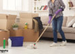 Good for renters-Cleaning up broken glasses-tenancy cleaning in Singapore