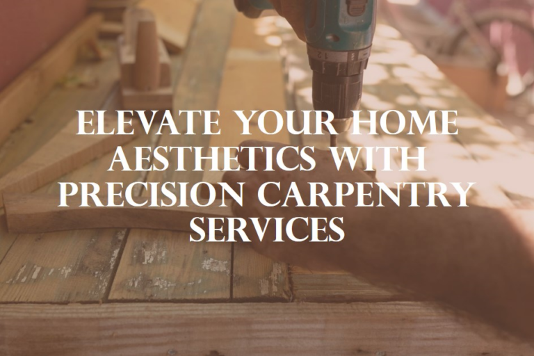 carpentry services singapore