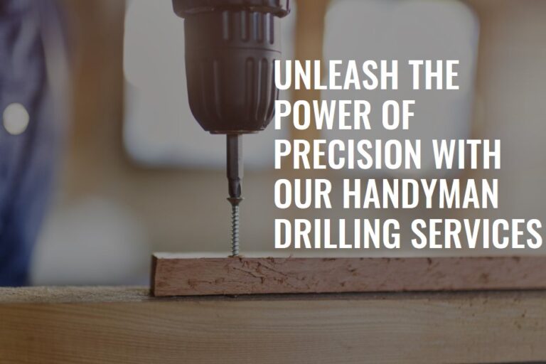 handyman drilling services