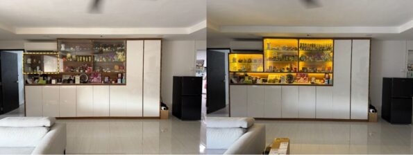 before - custom cabinet work singapore