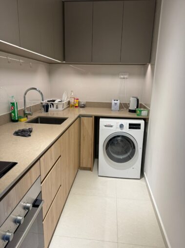 studio apartment kitchen cabinet renovation singapore