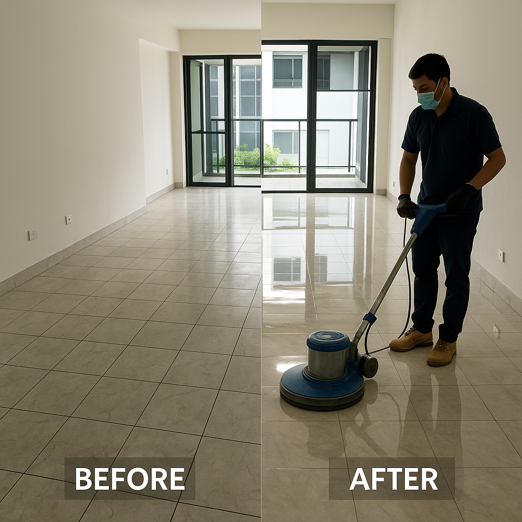 Marble Polishing Before and After Results in Singapore