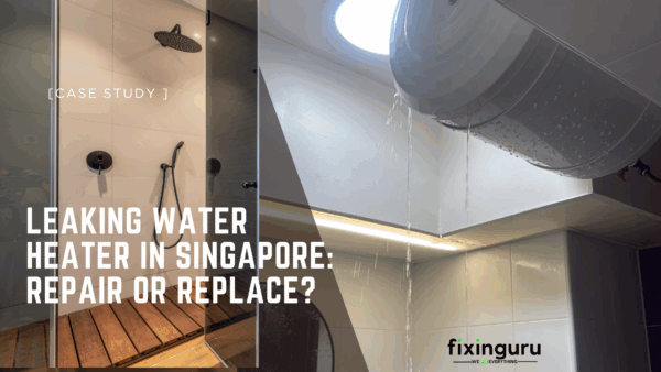 water heater leak repair or replacement